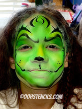 Load image into Gallery viewer, X09 Grinch fAce Stencil