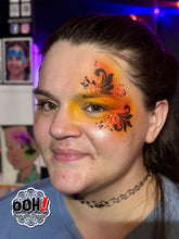 Load image into Gallery viewer, F21 Filigree Brushstroke fACE Airbrush Stencil
