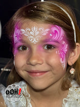 Load image into Gallery viewer, M02 Filigree Mirror Face Paint Stencil