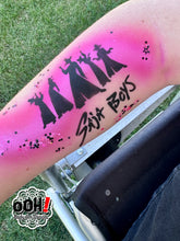 Load image into Gallery viewer, K-Pop 10-Design Stencil Set + Print & Laminate Menu Download