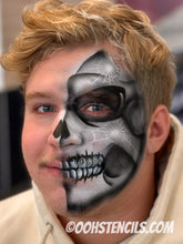 Load image into Gallery viewer, FS01 Freestyle Scary Face Sculpting Stencil
