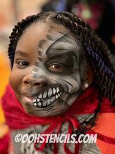Load image into Gallery viewer, FS01 Freestyle Scary Face Sculpting Stencil