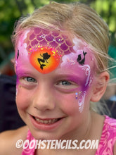 Load image into Gallery viewer, W32 Mermaid Wrap Stencil