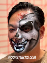 Load image into Gallery viewer, FS01 Freestyle Scary Face Sculpting Stencil