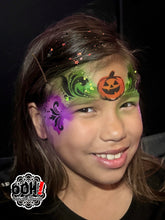 Load image into Gallery viewer, F21 Filigree Brushstroke fACE Airbrush Stencil