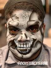 Load image into Gallery viewer, FS01 Freestyle Scary Face Sculpting Stencil