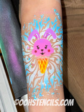 Load image into Gallery viewer, SB37 Bunny Ice Cone Tattoo Stencil