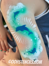Load image into Gallery viewer, Spin Menu Stencil Set 1 - Pretty Designs
