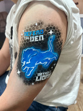 Load image into Gallery viewer, DTL05 - Lions Slogan Stencil 1