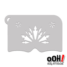 Load image into Gallery viewer, snowflake Mask Face Paint Stencil Airbrush  frozen elsa anna
