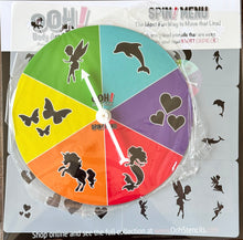 Load image into Gallery viewer, Spin Menu Stencil Set 1 - Pretty Designs