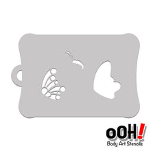Load image into Gallery viewer, buttefly airbrush stencil