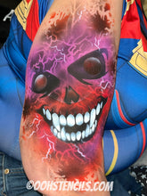 Load image into Gallery viewer, SB22 Wicked Mouth Airbrush Stencil
