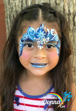 Load image into Gallery viewer, C05 Snowflake Flip Face Paint Stencil 1