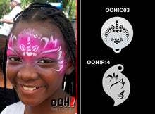 Load image into Gallery viewer, C03 Unicorn Flip Face Paint Stencil