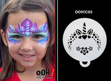 Load image into Gallery viewer, C03 Unicorn Flip Face Paint Stencil