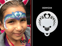 Load image into Gallery viewer, C04 Dolphin Flip Face Paint Stencil