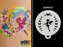 Load image into Gallery viewer, C12 Flying Fairy Flip Face Paint Stencil