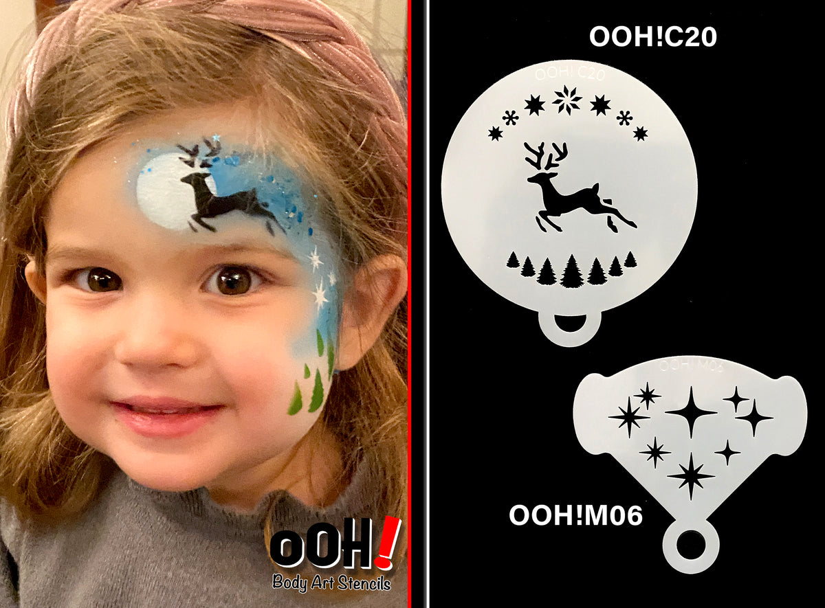 c20-reindeer-flip-face-paint-stencil-ooh-body-art-stencils