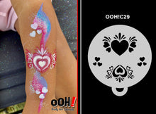 Load image into Gallery viewer, C29 Magic Heart Flip Stencil