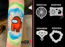 Load image into Gallery viewer, C32 Space Burst Flip Stencil