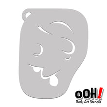 Load image into Gallery viewer, F09 Skull fACE Airbrush Stencil Set