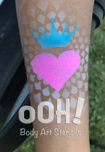 Load image into Gallery viewer, S02 Mermaid Scales Sphere Airbrush & Face Paint Stencil