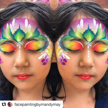 Load image into Gallery viewer, W06 Mermaid Scales Wrap Face Painting Stencil