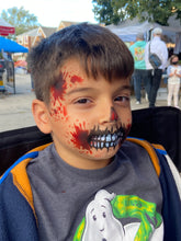 Load image into Gallery viewer, T18 Zombie Mouth Airbrush Stencil