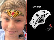 Load image into Gallery viewer, K01 Wonder Tiara Mask Stencil