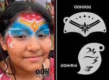 Load image into Gallery viewer, K02 Marvelous Tiara Mask Stencil