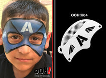 Load image into Gallery viewer, K04 Captain Awesome Mask Stencil