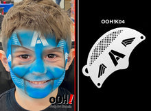 Load image into Gallery viewer, K04 Captain Awesome Mask Stencil