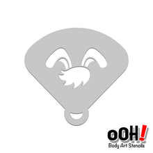 Load image into Gallery viewer, easter bunny ears face paint stencil airbursh