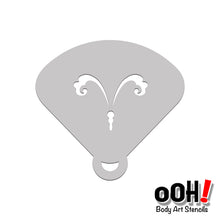 Load image into Gallery viewer, butterfly body face paint stencil airbrush