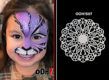 Load image into Gallery viewer, S07 Carnival Sphere Airbrush &amp; Face Paint Stencil