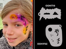 Load image into Gallery viewer, F02 Palm Tree fACE Airbrush Stencil