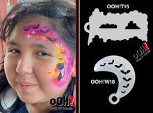 Load image into Gallery viewer, T15 Cloud Texture Airbrush Tattoo Stencil 1