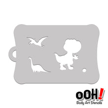 Load image into Gallery viewer, Dinosaur T-Rex Stencil