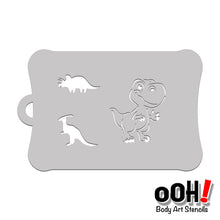 Load image into Gallery viewer, Dinosaur T-Rex Stencil