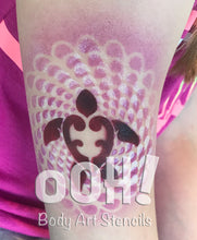 Load image into Gallery viewer, S04 Teardops Sphere Airbrush & Face Paint Stencil