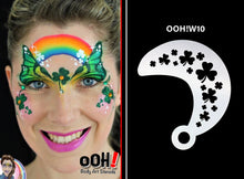 Load image into Gallery viewer, W10 Shamrock Wrap Ooh! Stencil