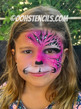 Load image into Gallery viewer, F01 Tiger Marks fACE Airbrush Stencil