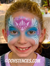 Load image into Gallery viewer, K21 Mermaid Crown Mask Stencil