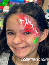 Load image into Gallery viewer, F04 Butterfly Marks fACE Airbrush Stencil
