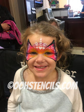 Load image into Gallery viewer, C03 Unicorn Flip Face Paint Stencil
