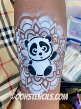 Load image into Gallery viewer, S14 Flower Mandala Sphere Airbrush & Face Paint Stencil