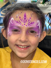 Load image into Gallery viewer, K11 Snowflake Queen Mask Face Paint Stencil