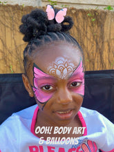 Load image into Gallery viewer, S14 Flower Mandala Sphere Airbrush & Face Paint Stencil