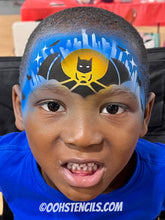 Load image into Gallery viewer, K03 Bat Hero Mask Stencil